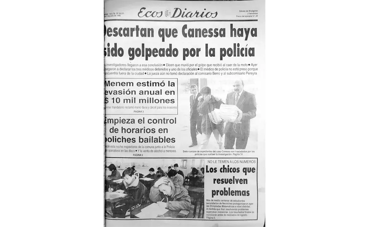 Sábado 5 de julio de 1996