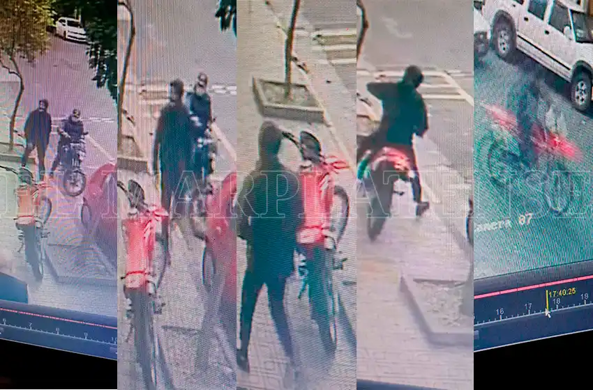 Video: así roban en Mar del Plata a plena luz del día