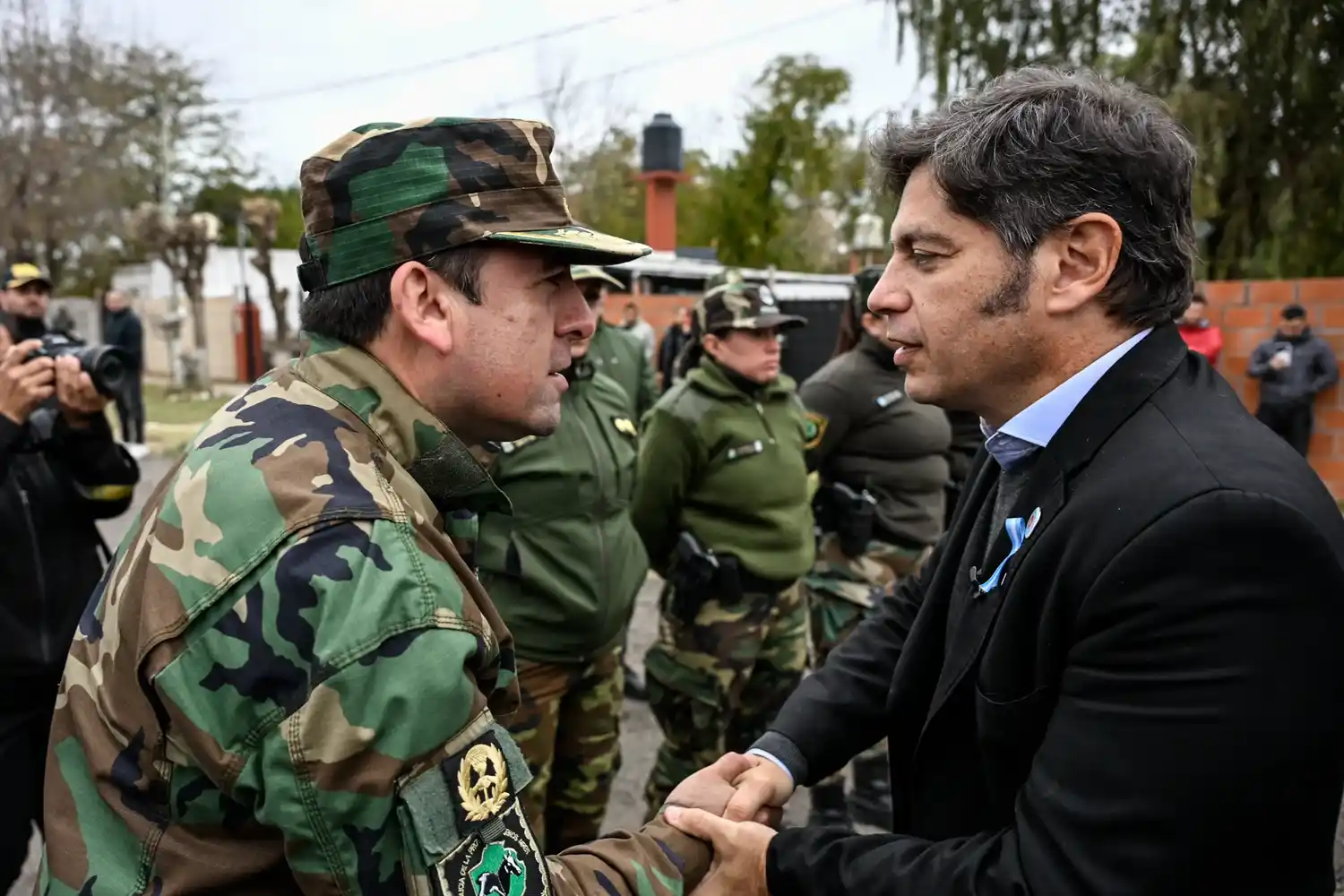 Kicillof criticó a Milei desde Marcos Paz.