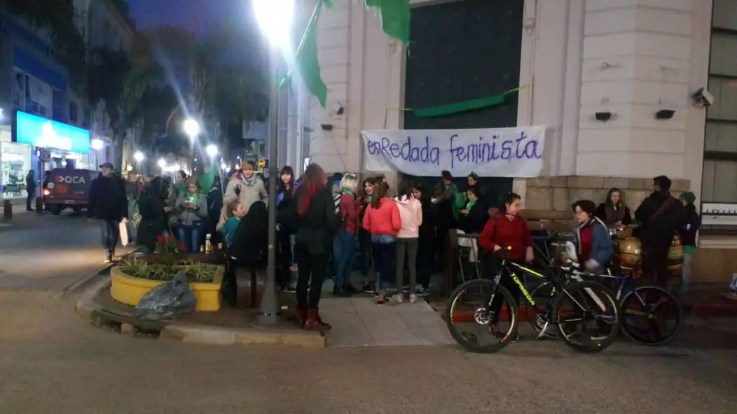El Pañuelazo Federal por el aborto legal llenó de verde el centro de la ciudad