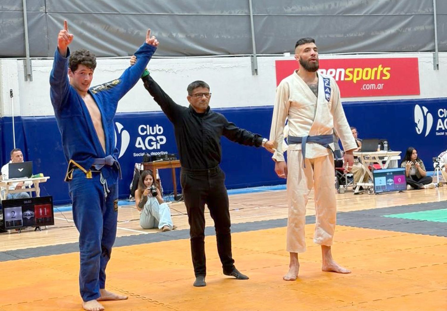 Santino Dolimpio. Doble campeón en Mar del Plata