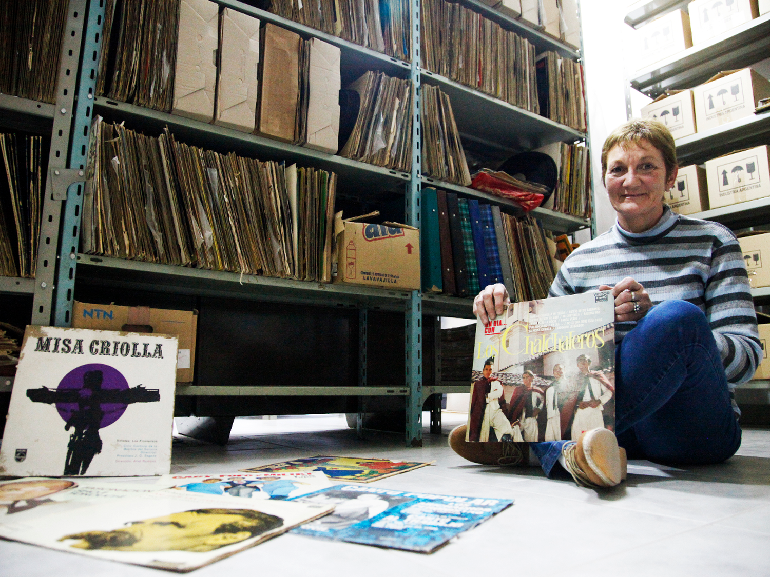 Discos de pasta, vinilos, casettes y hasta stereo 8 tienen su museo en la ciudad