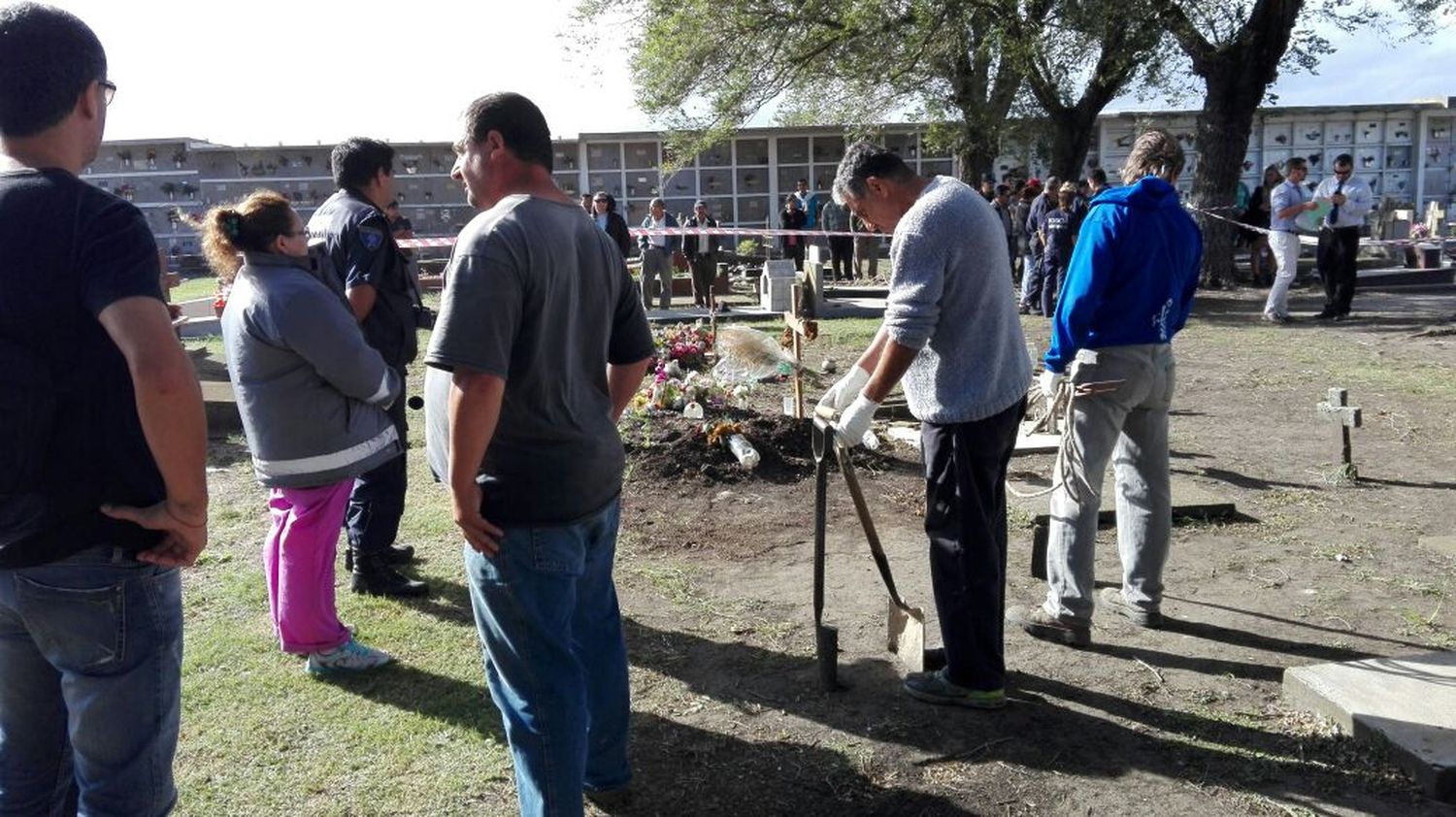 Detuvieron a dos sospechosos por robar el cuerpo del menor mutilado