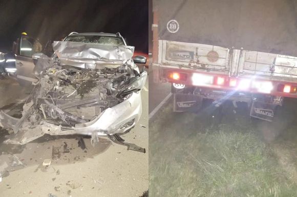 Grave accidente en RP1: un hombre de 84 años resultó con severas lesiones