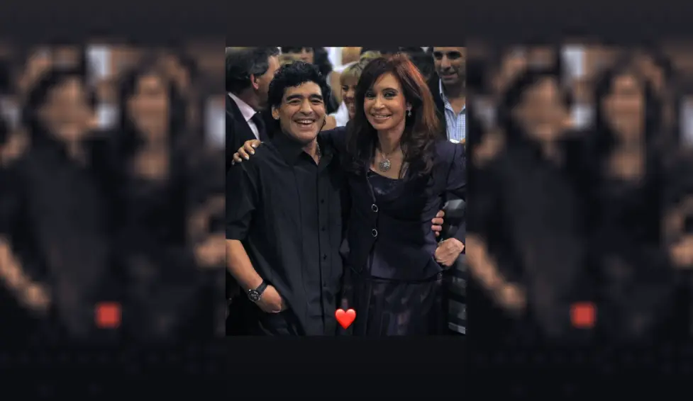 La foto de Cristina y Diego