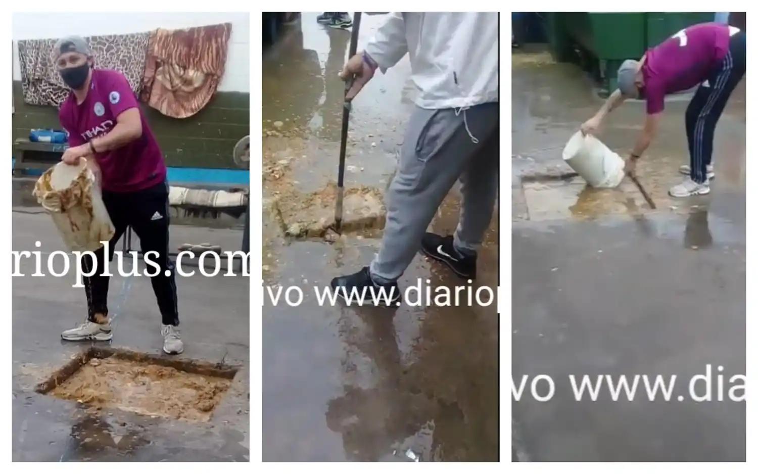 Video: Los detenidos en la Unidad Penal 48 de San Martín denuncian que viven "entre la mierda"