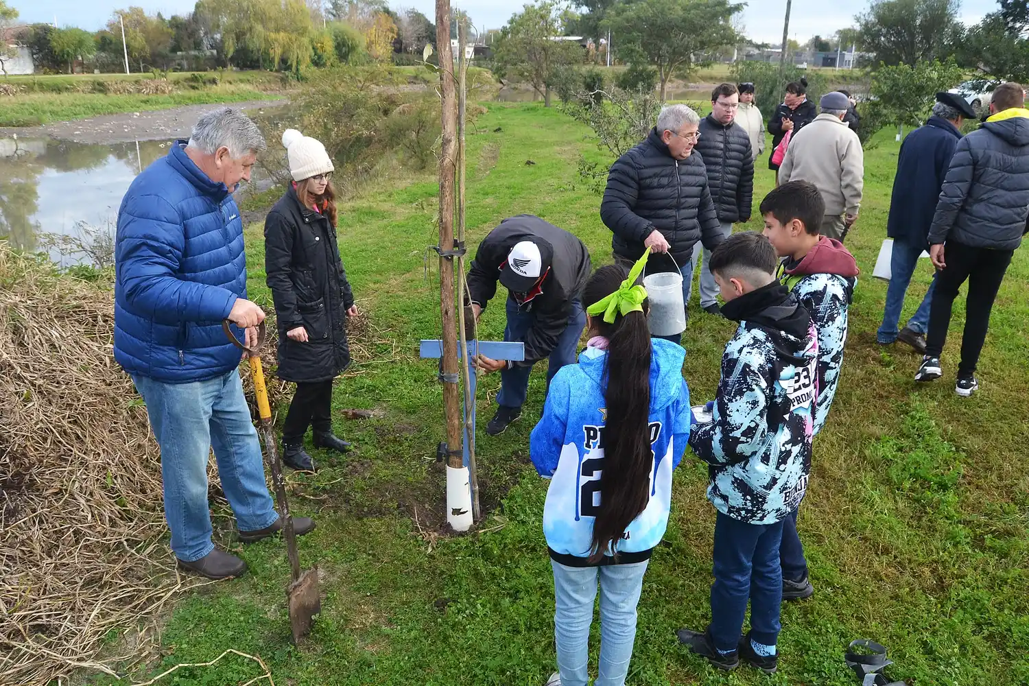 Se plantaron especies nativas en la Costanera