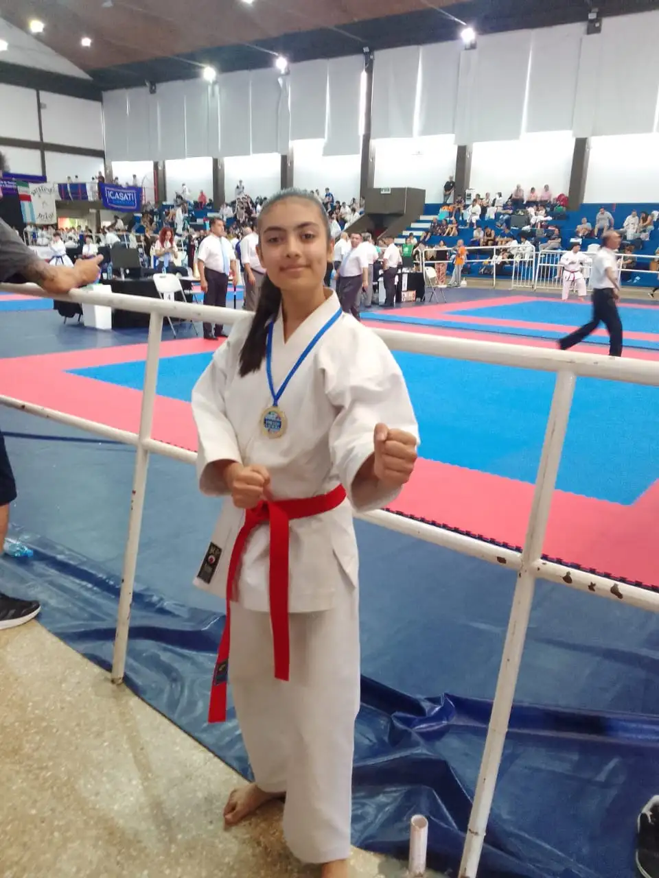 Abril Barría, medalla de oro en el Torneo Clausura