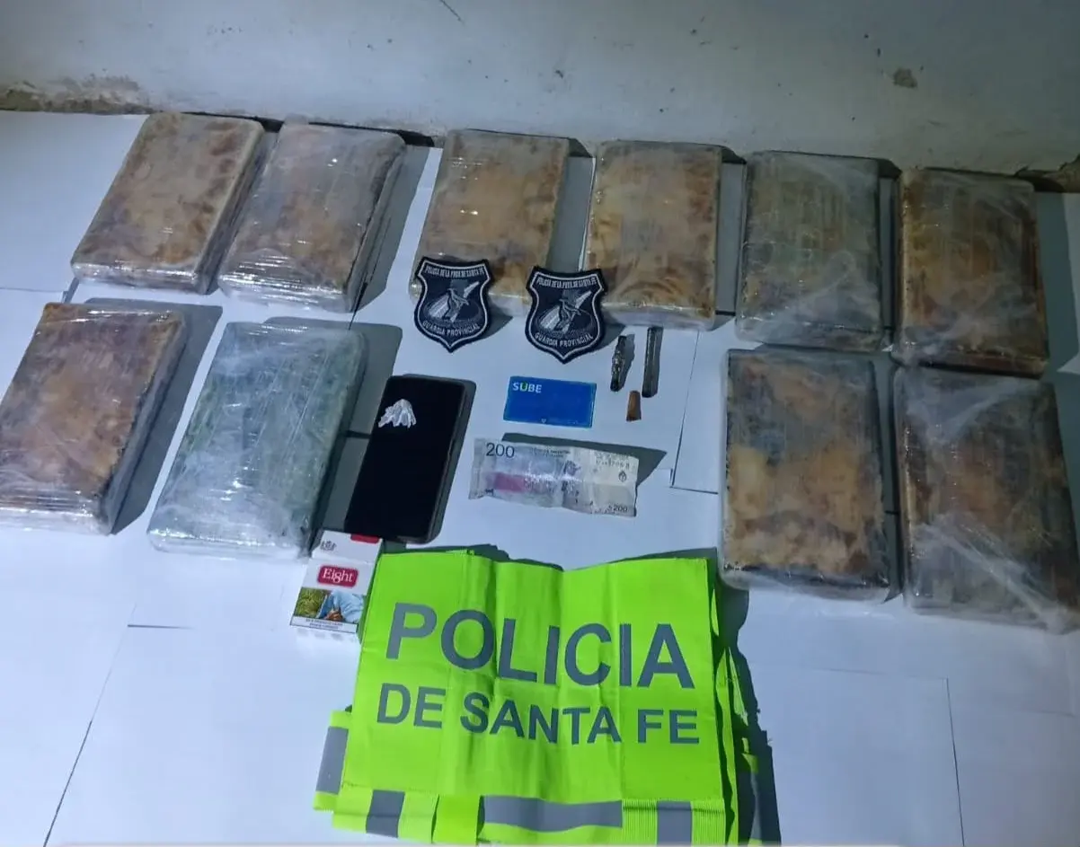 Florencia: secuestraron más de 11 kilos de cocaína durante un control sobre la Ruta 11