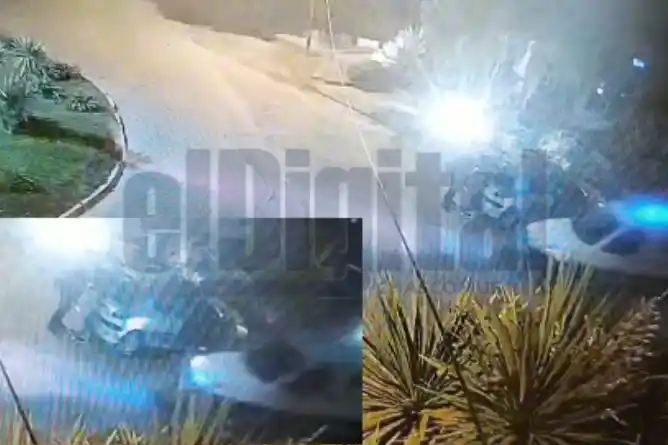 Gracias a la intervención de los equipos de seguridad municipal fue recuperado un auto robado en la madrugada