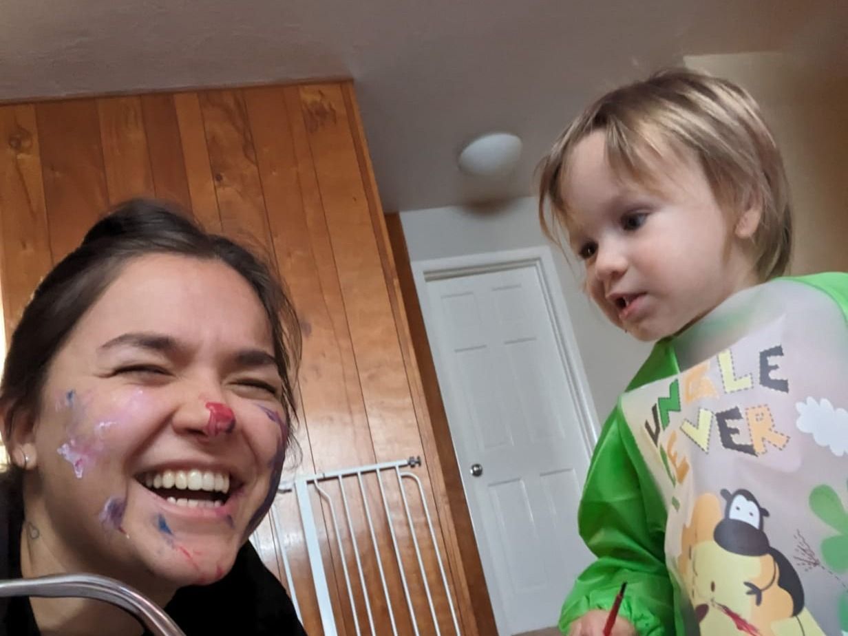 Lucía compartió diferentes momentos junto a su familia anfitriona.