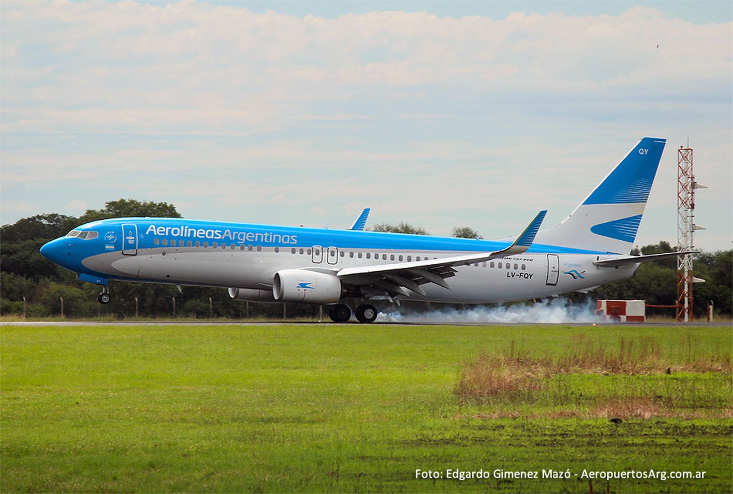 [Fotogaleria] Primer vuelo del LV-FQY en el aeropuerto de Resistencia