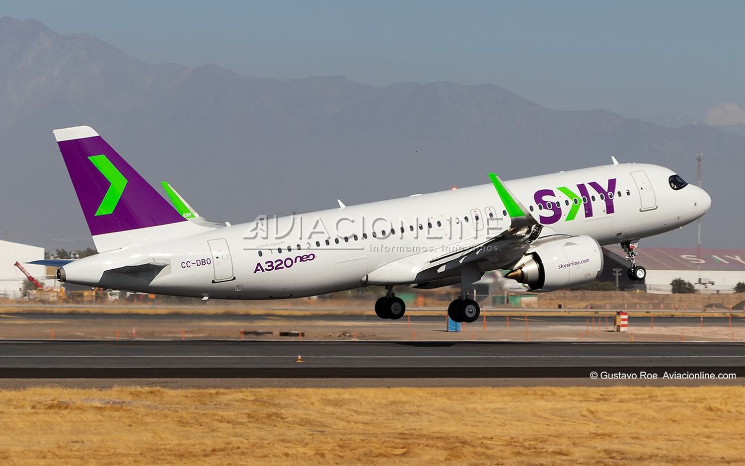Nuevo año, nuevo avión: SKY Airline recibe otro A320neo