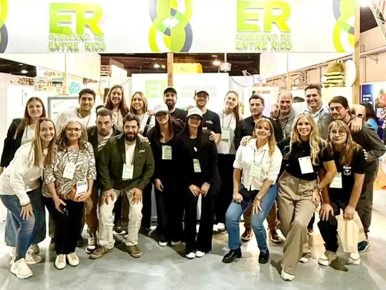 Emprendedores entrerrianos expusieron sus productos saludables en Buenos Aires