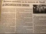 La organización obrera