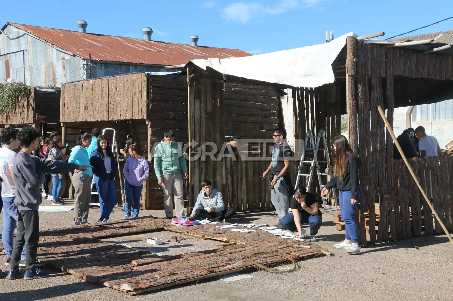 armado de stands 25 de mayo - 4