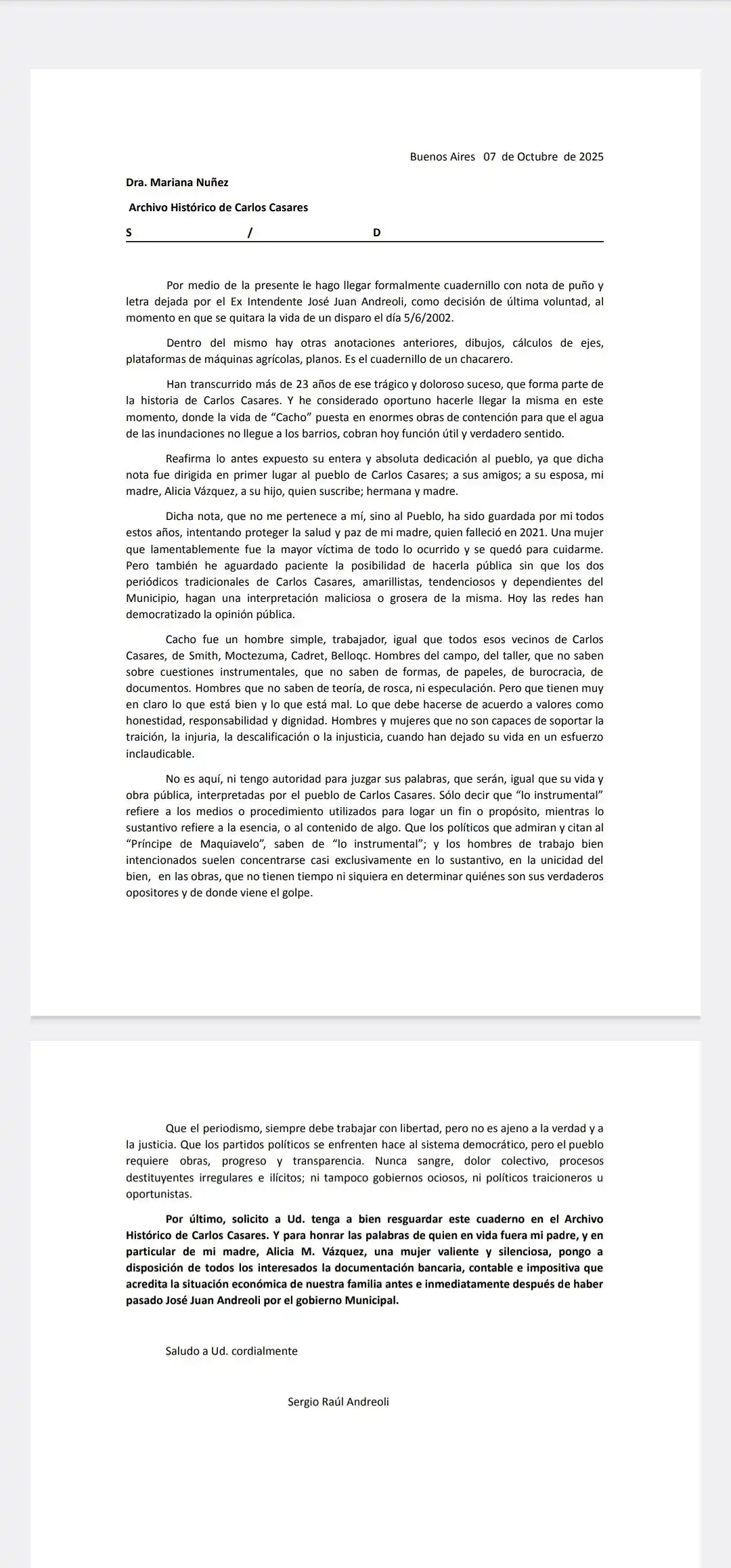 josé andreoli ex intendente casares - 1