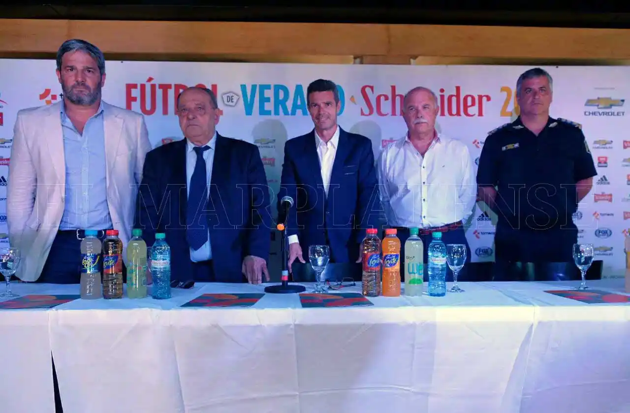 Arroyo prometió "seguridad total" en la presentación del Torneo de Verano