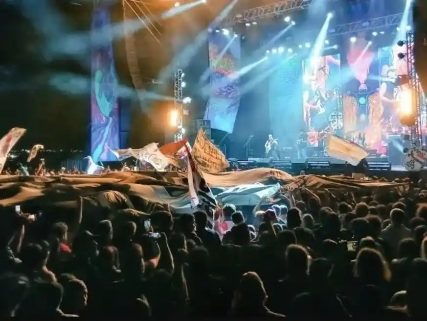 Néstor Torres había viajado para asistir al show del sábado en Asunción.