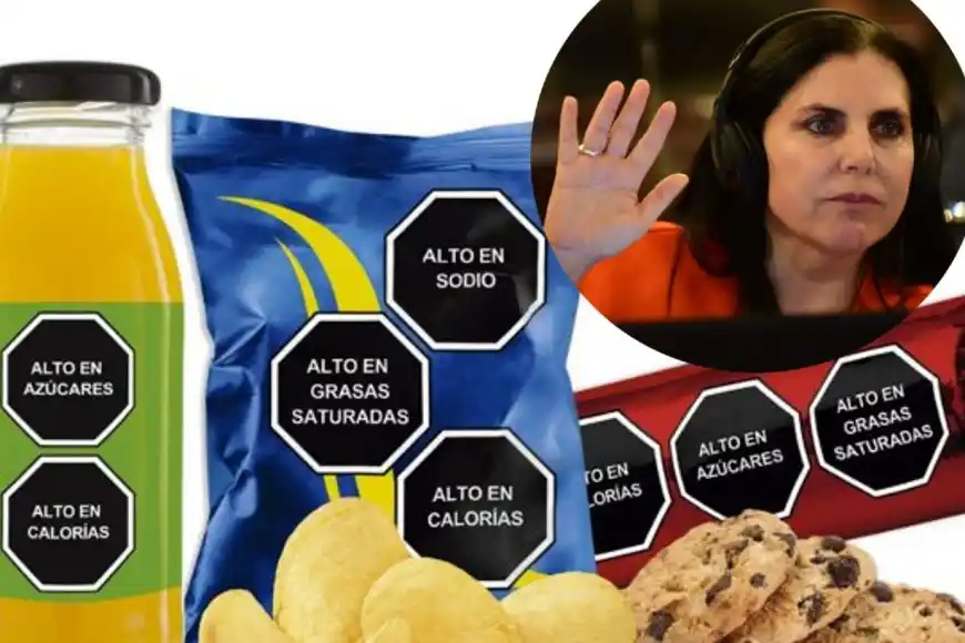 "En las góndolas se ofertan productos que no son buenos para la salud", afirmó la diputada Lena