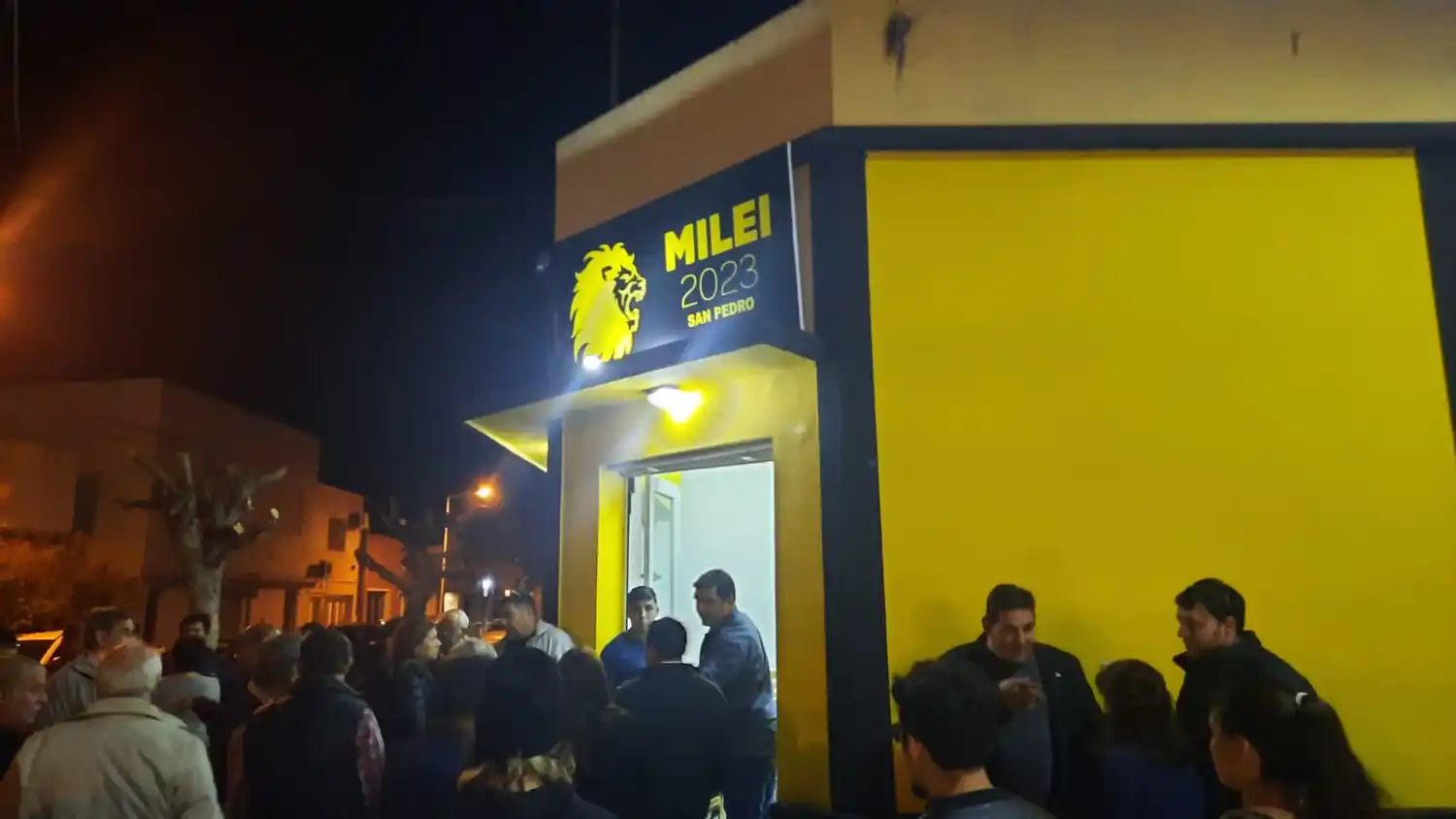 Milei 2023 abrió su local en San Pedro: “Tienen la autoridad de convocar a todos los espacios a ser parte”