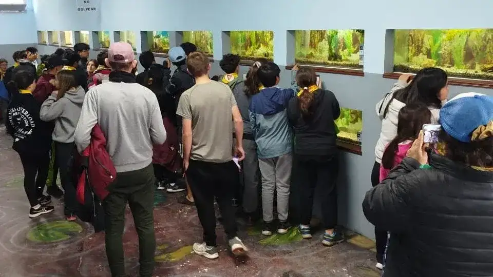 Reapertura. De la Estación de Piscicultura, en el paraje Las Cascadas