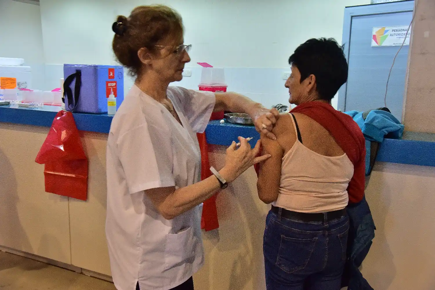 Con éxito comenzó la campaña de vacunación antigripal 2024 en San Francisco.