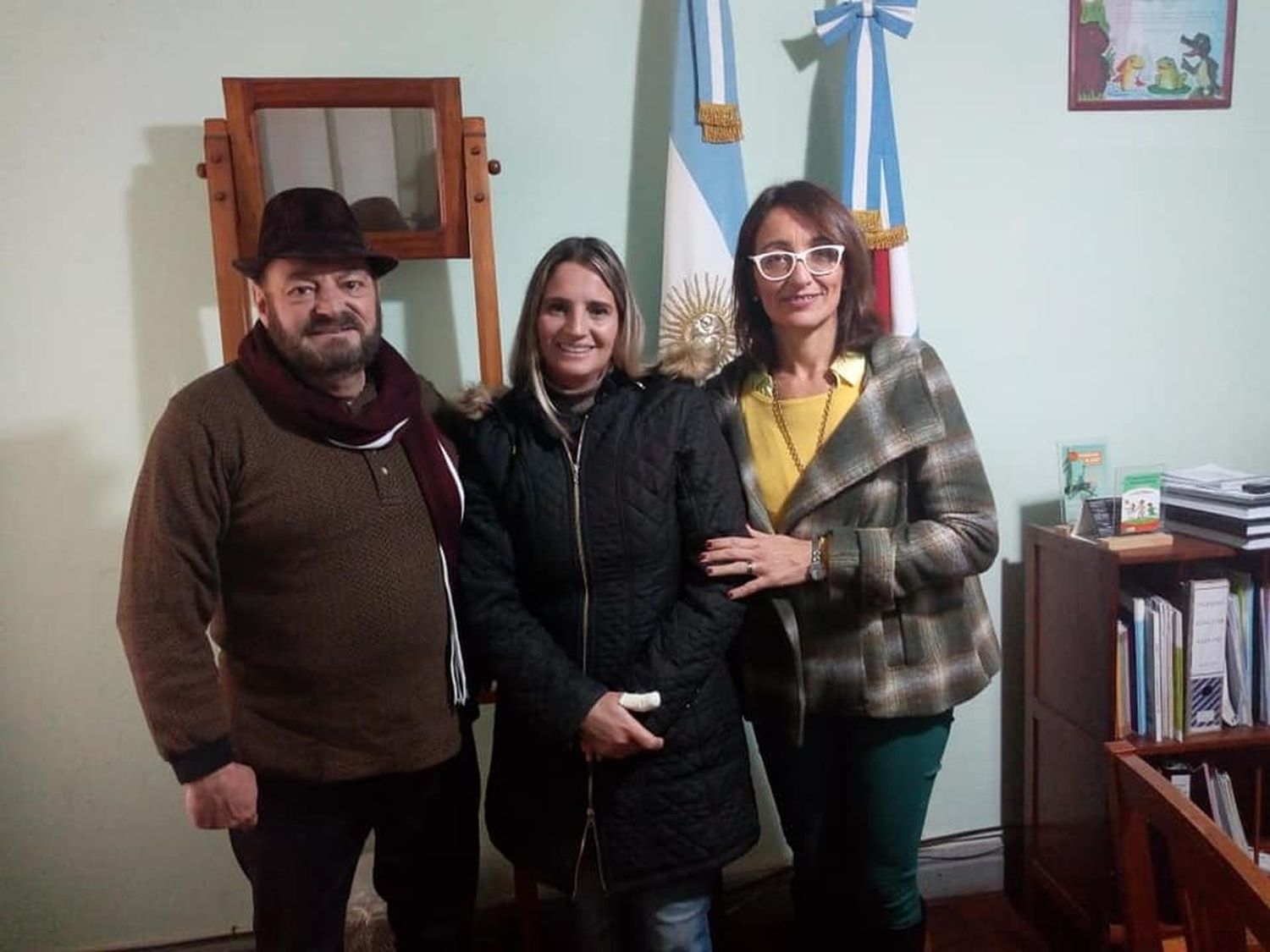 Andrea Attonaty fue distinguida con el premio "Maestro Manuel Antequeda"
