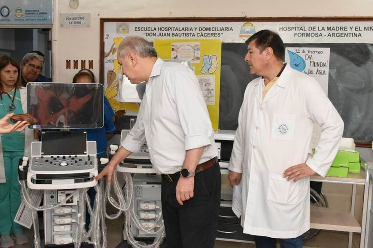 El Hospital de la Madre y el Niño habilitó
cuatro consultorios y una enfermería