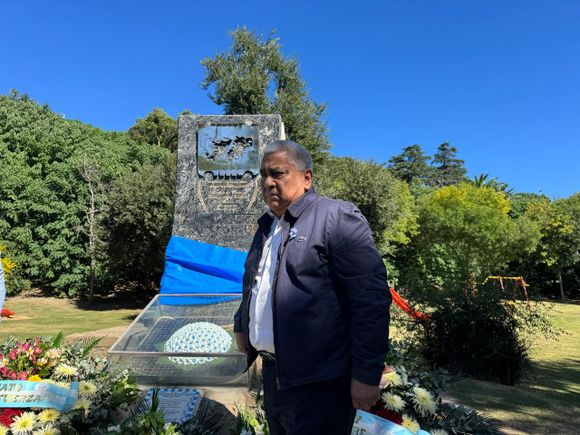 2 de abril: Salazar lamentó "no poder compartir todos juntos" el acto de Malvinas