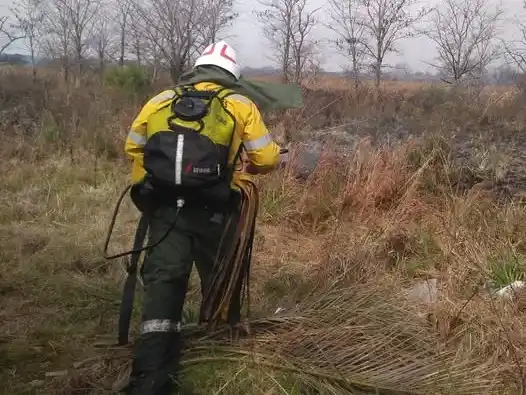 Bomberos combatieron incendios en distintos puntos de Concordia