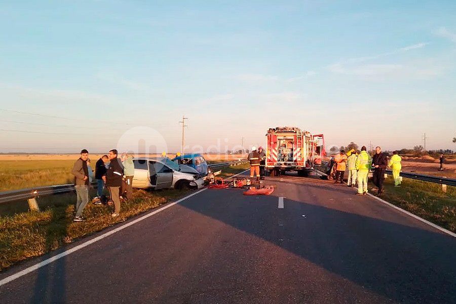 Violento accidente sobre la Ruta Nacional 19: un hombre perdió la vida