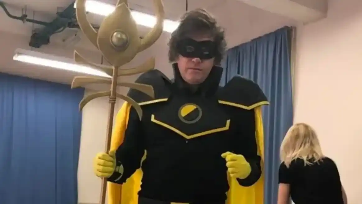 Milei bajo el alias General Ancap durante 2019