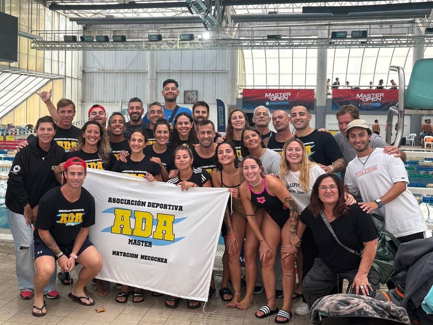 ADA Master tuvo un gran estreno en el Open de Mar del Plata de natación