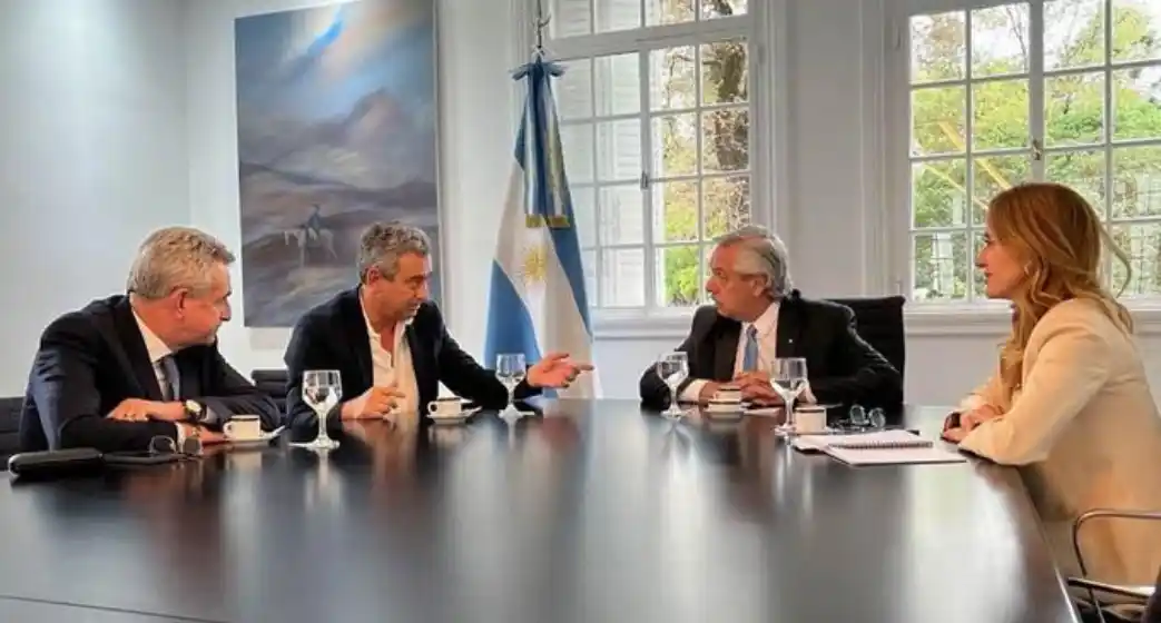 Seguridad: el intendente Javkin se reunió con Alberto Fernández