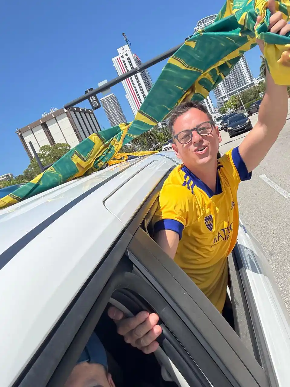 Sebastián y su gran fanatismo por Boca