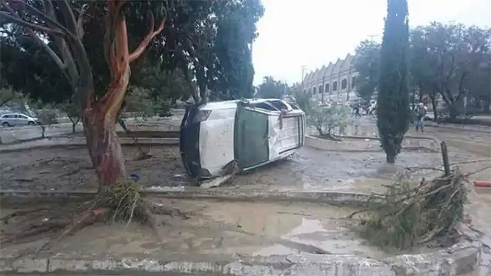 Dramáticas imágenes de Comodoro Rivadavia: hay cerca de 60 evacuados