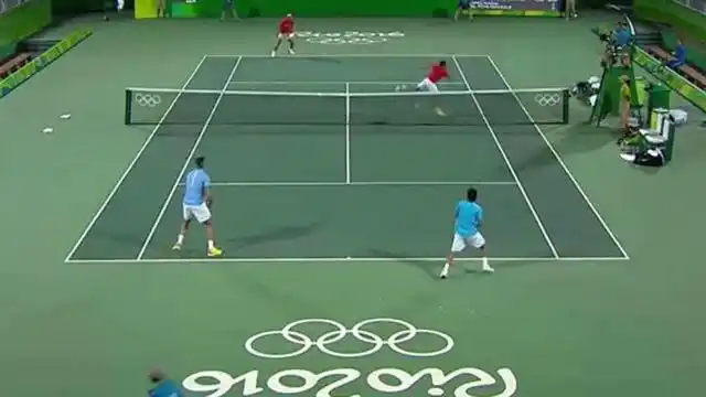 Del Potro no pudo en el dobles