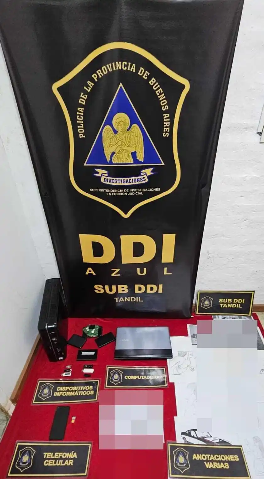 Tandil: allanaron la casa de un hombre tras una denuncia por grooming