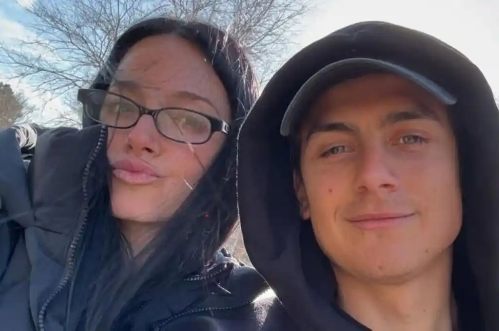 Oriana Sabatini y  Paulo Dybala