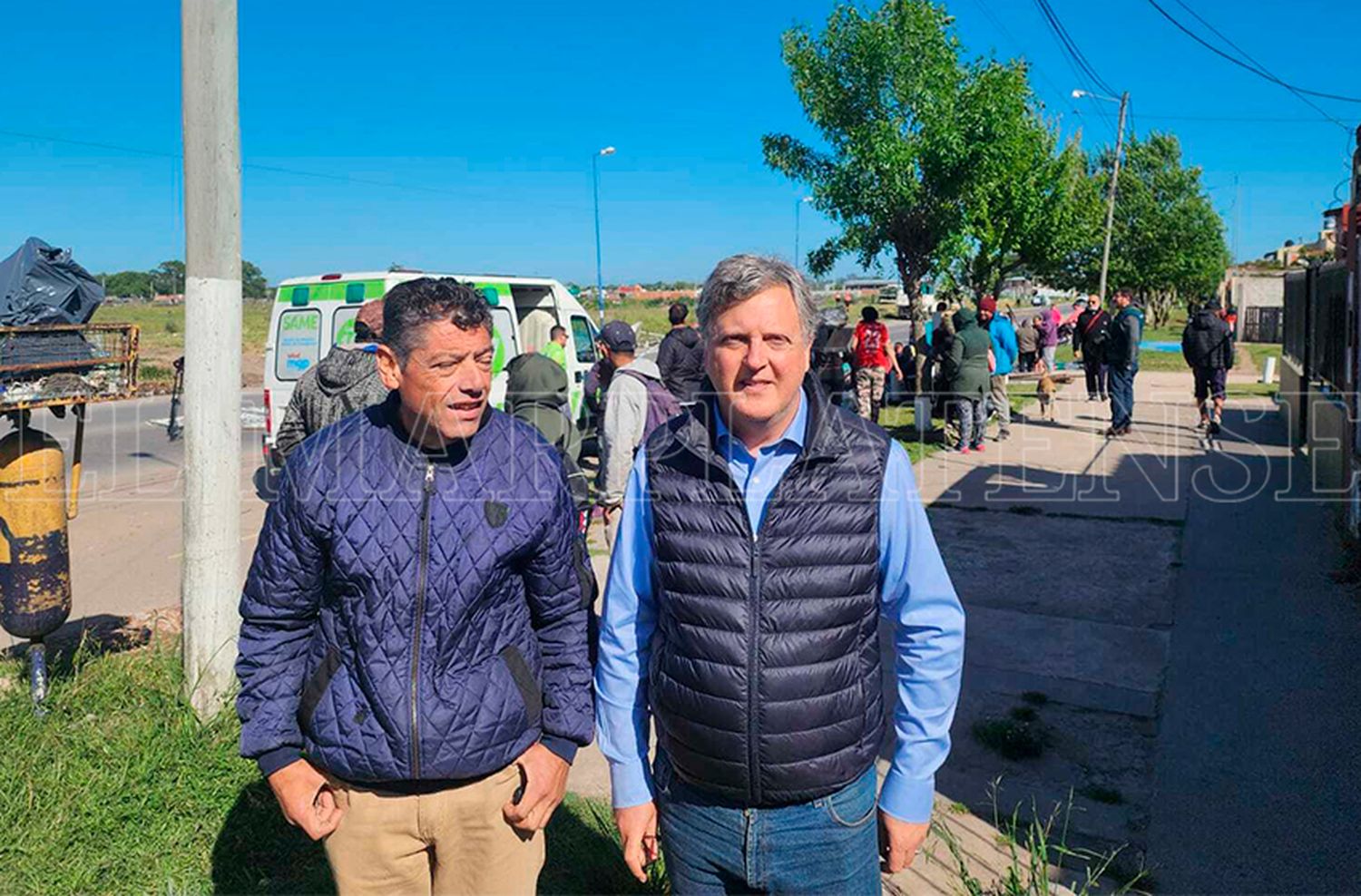 Desalojo en Las Heras: "La toma de terrenos no es la salida"