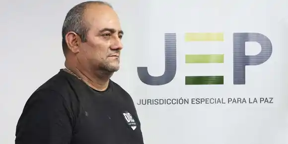 Narcoparaco «Otoniel» se presentó ante la JEP, pero no dijo nada