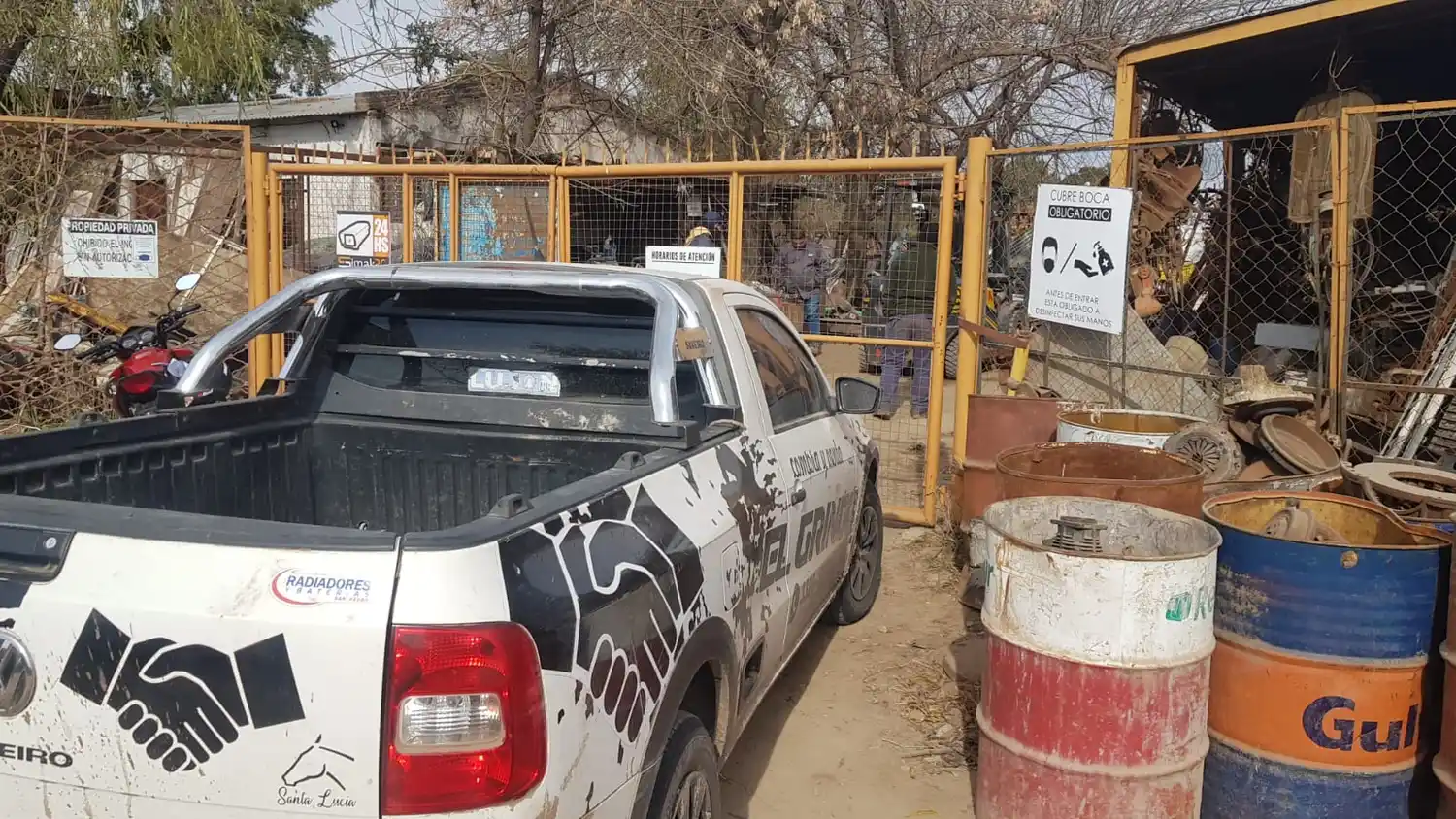 El abogado del chatarrero habló en Radio Cuarentena.