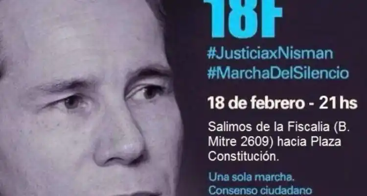 #18F: Convocan a la marcha por redes sociales