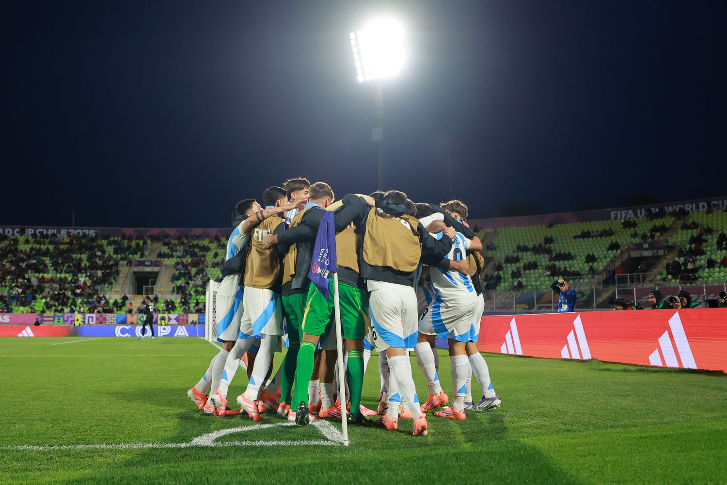La Selección comenzó con un contundente y claro triunfo. Foto: X