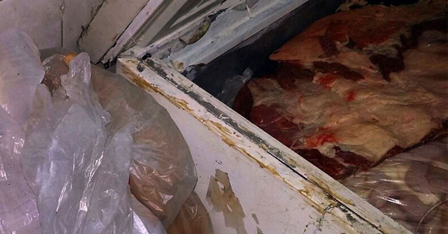 Decomisaron 100 kilos de carne con olor putrefacto