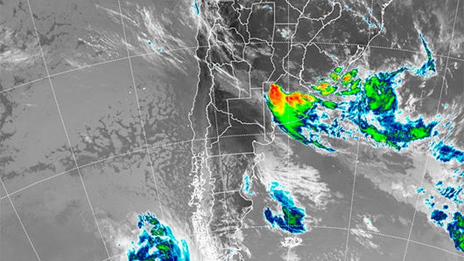 Avanza un frente de tormentas para el sur entrerriano y se emitió un alerta
