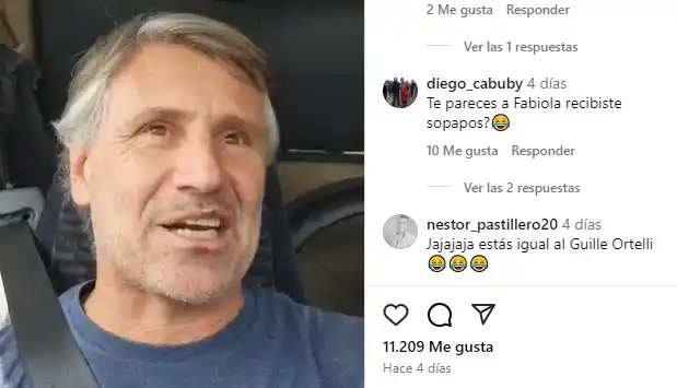 “Me metieron un piñón en Tres Arroyos”: el Loco Di Palma lo contó en sus redes