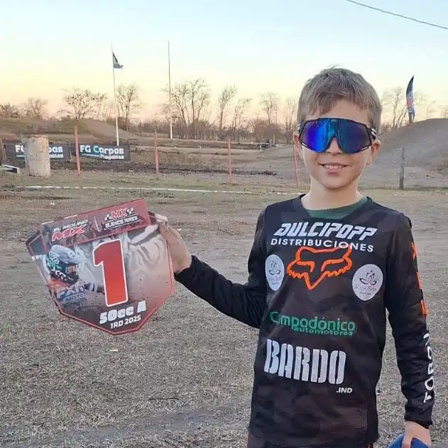 Fermín Gómez vuelve a brillar en la escena nacional del motocross