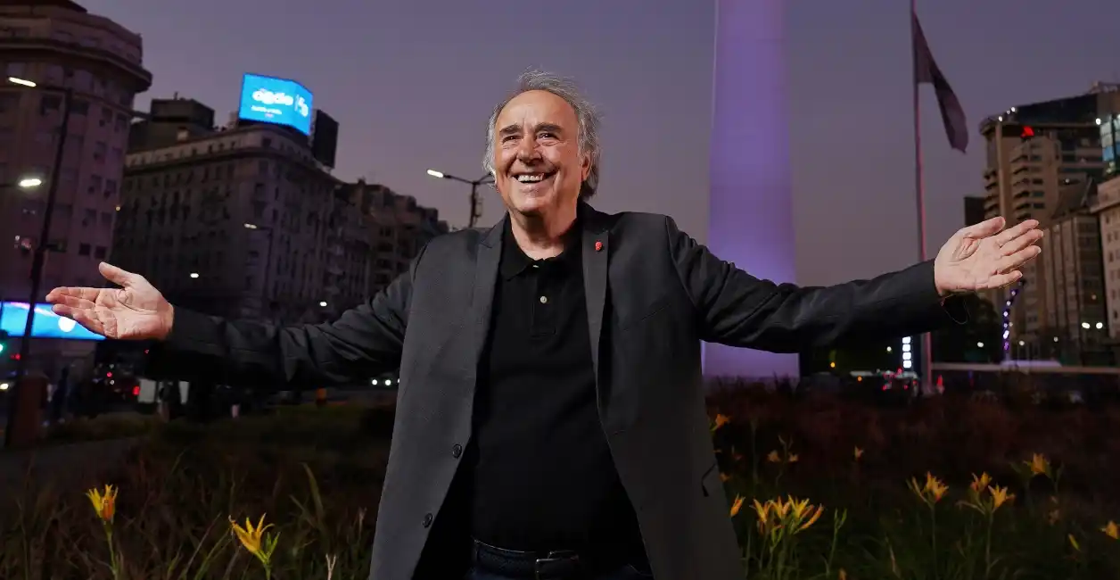 Serrat: “Mi relación con el público argentino fue apasionada desde el primer momento”